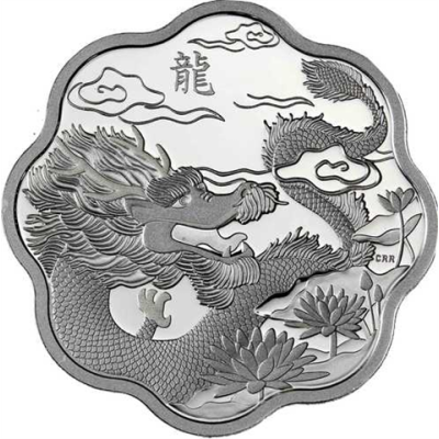 Kanada 15 Dollar 2012 PP Jahr des Drachen-I