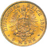 J.185 -  Baden  5 Mark 1877  Friedrich I. Gold Kaiserliche Goldmünzen Historische Goldmünzen 