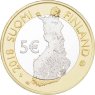 Finnland-5-Euro-2018-bfr-Landschaften---gemeinsame-Rückseite