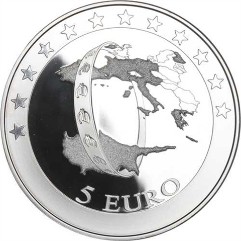 Zypern-5Euro-2008-agPP-EuroBeitritt-VS