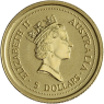 Australien-5 Dollar-1998-AUstgl-Känguru-VS