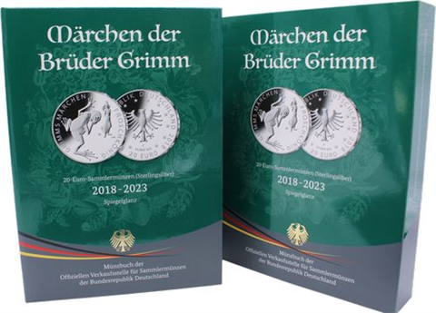 Deutschland-6x20 Euro-2018-2023-AGpp-Märchen Brüder Grimm-RS