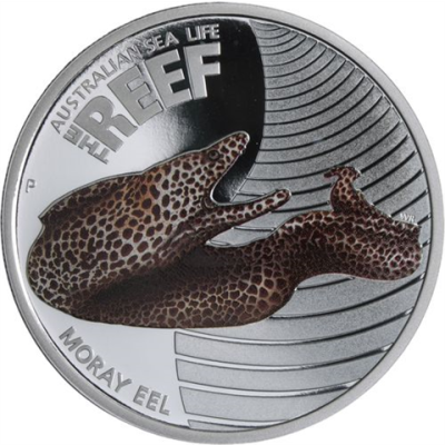 Australien-50 Cent-2010-AGpp-MorayEel-Farbe-RS