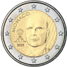 Monaco-2Euro-2025-FürstAlbert-NeuesMotiv-Thronjubiläum-RS