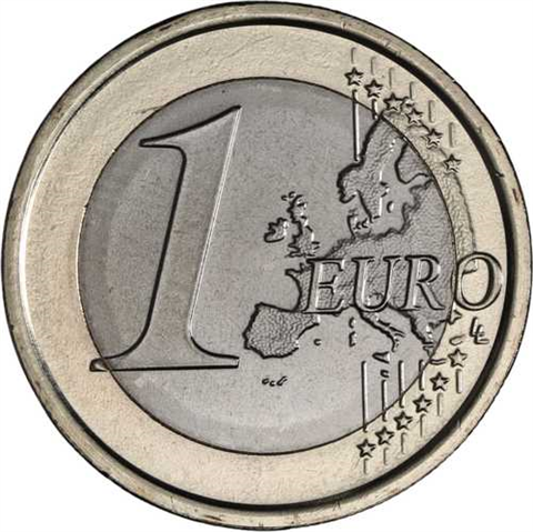 San Marino-1 Euro-2025-bfr-Kursmünze-RS
