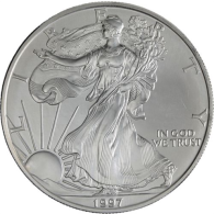 USA-1 Dollar-1997-AGstgl-Silver Eagle-RS