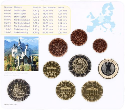Deutschland-5,88 Euro-2012-Stgl-Kurs-MzzD-RS