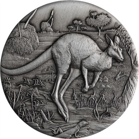 Australien-2 Dollar-2016-AGaf-Känguru-RS