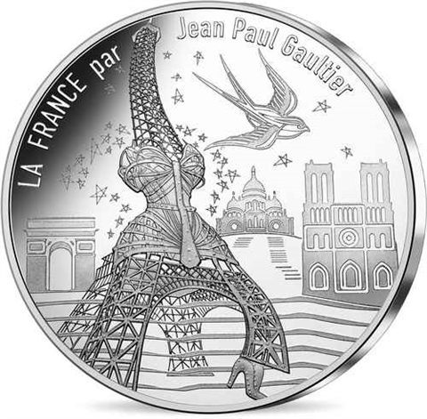 frankreich 10 Euro jean paul gaultier grosse dose