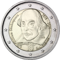 San Marino Shakespeare 2 Euro Gedenkmünze