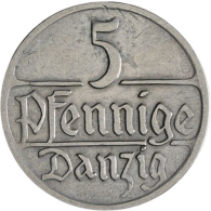 Danzig-5 Pfennig-1923-1928-VS