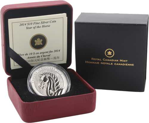 Kanada-10Dollar-2014-AGpp-Pferd-RS