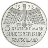 Deutschland 5 DM Silber 1975 Stgl. Europäisches Denkmalschutzjahr 
