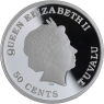 Tuvalu-50 Cent-2012-AGpp-Baby Drachen-Farbe-VS