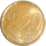 Portugal 20 Cent 2003 bfr. Kursmünze mit Königssiegel 