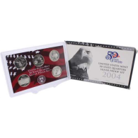 USA-5xQuarter Dollar-2004-AGpp-50 States Quarters-RS