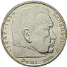 J.367 5 Reichsmark Silber Hindenburg 