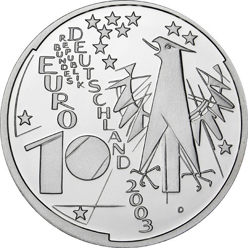 Gedenkmünze 10 Euro 2003 Deutsches Museum München