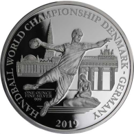 Fidschi-1 Dollar-2019-AGpp-Handball WM-RS