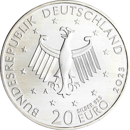 Deutschland-20Euro-2023-Loriot-Vicco-von-Bülow-RS