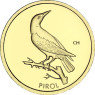 20 Euromünzen  Gold 2017 Pirol Heimische Vögel  2. Ausgabe aus Deutschland 