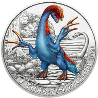 Österreich-3-Euro-2021-Therizinosaurus-I