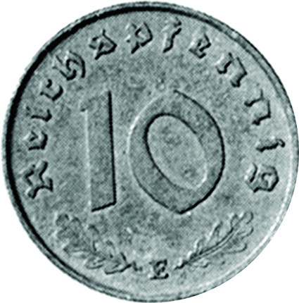J.371 - 10 Reichspfenning 1940 - 1945