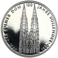 Deutschland 5 DM 1980 PP Kölner Dom in Münzkapsel