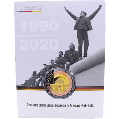 Deutschland-14xMedaille+1xAU Münze-PP-Jubiläumsprägung-FolderI