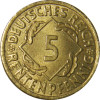 5 Rentenpfennig 1923 -1924 J. 308 