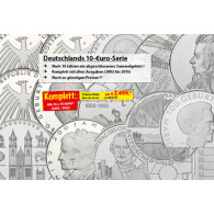 Deutschland 76  x 10 Euro Silber 2002 - 2015 PP - Komplettsammlung deutscher Sammlermünzen