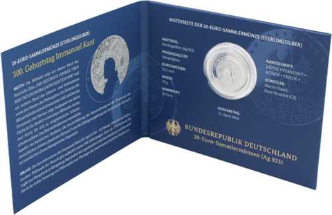 Deutschland-20Euro-2024-PP-Immanuel Kant-RS