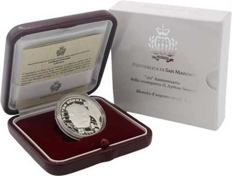 SanMarino-5Euro-2014-AGpp-AyrtonSenna-Etui