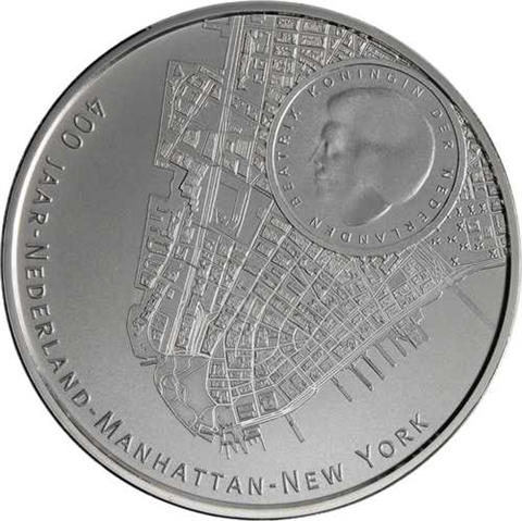 Niederlande-5 Euro-2009-AGpp-Manhatten-Folder