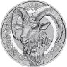 Österreich-20Euro-2025-AgPP-Sternbild-Steinbock-Rosenquarz-RS