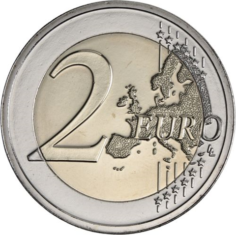 Belgien-2 euro-2025-Stgl-Rennstrecke-Coincard-Gelb-RS
