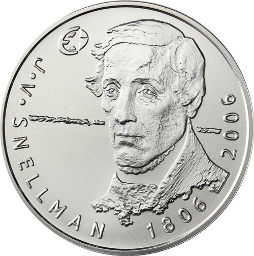 Finnland-10-Euro-2006-AgStgl-Snellman-RS