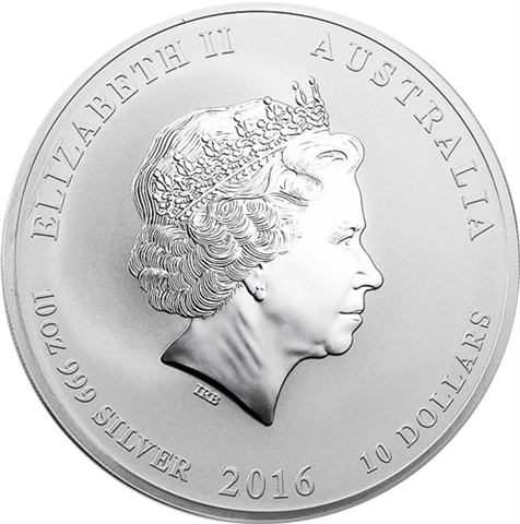 Australien-10Dollar-2016-Ag-10oz-Affe-RS