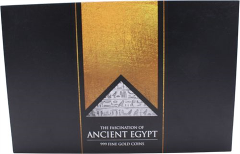 Tschad-10x5000 Francs-AU-Ancient Egypt-Etui