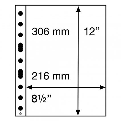 358072 -  Kunststoffhüllen SH 312 , 1 Tasche für A 4 Dokumente