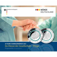 Münze Deutschland 10-Euro-Pflege PP