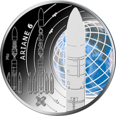 Deutschland-5Euro-2026-MZZ-A-CuNiPP-Erforschung-des-Weltraums-Ariane-6-RS