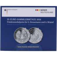 Deutschland-35 Euro-2026-AGpp-Stresemann-Folder