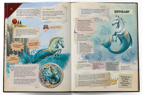 3-Euro-Münzen-Fabelwesen-Sammelalbum