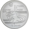 Kanada-10 Dollar-1975-AGstgl-Montreal 76  Canoeing-RS
