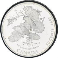 Kanada-50 Cent-1995-AGstgl-Canada on the Wing-RS