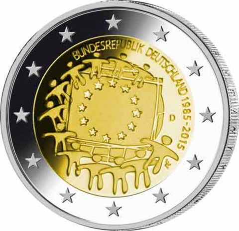 Deutschland-2-Euro-2015-PP-30-Jahre-Euroflagge-RS