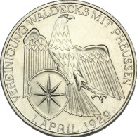 Weimarer Republik - J.337  3 Reichsmark 1929  Waldeck 