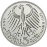 Deutschland 5 DM Gedenkmünze 1975 Friedrich Ebert 