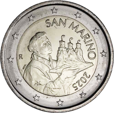 San-Marino-2-Euro-2025-bfr-Kursmünze-RS